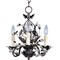 Maxim Elegante 3-Light 14" Wide Oil Rubbed Bronze Chandelier 2855OI - alternate 1